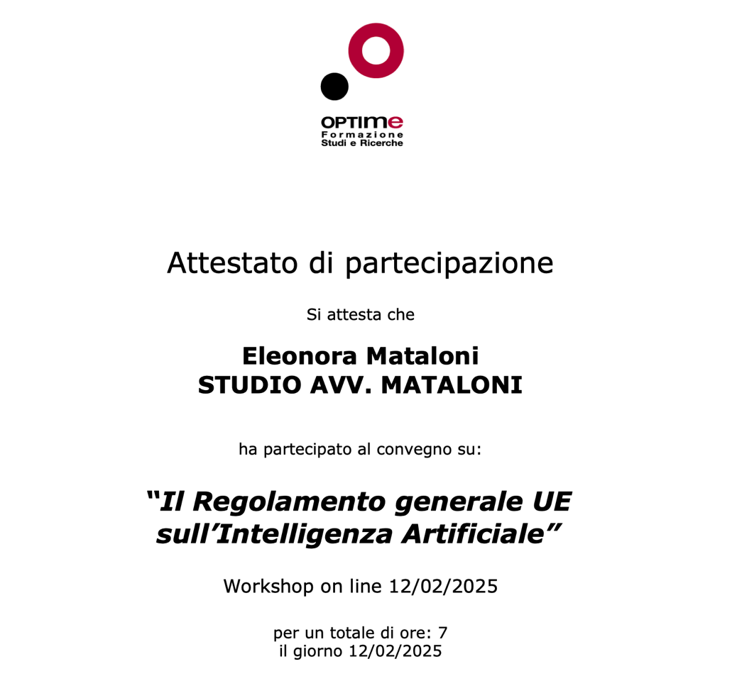 Attestato